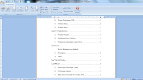Tutorial: Cara Memperbaiki Erorr Bookmark Not Defined di Dokumen Microsoft Word