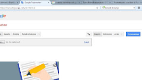 Cara Translate Dokumen Dengan Google Translate Dokumen