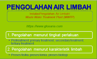 pengertian proses pengolahan air limbah ipal wwtp